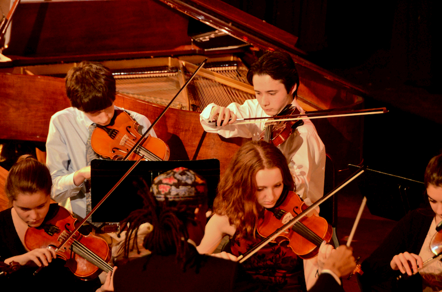 Students In The Theater